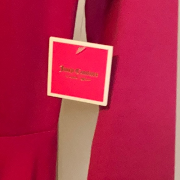 Juicy Couture Fuchsia Kids Dress with Silver Accents - Picture 2 of 6